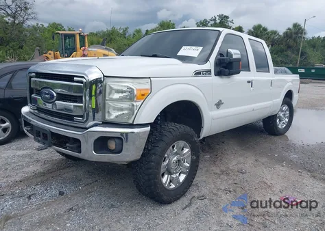 2012 Ford F250 Lariat из США, поврежденный, VIN 1FT7W2BTXCEA99983